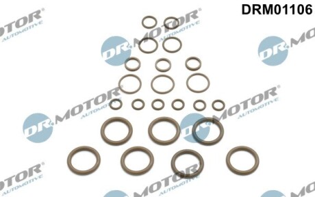 Кольцо резиновое DR.MOTOR DRM01106