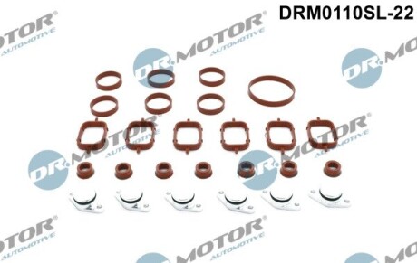 Комплект прокладок гумових DR.MOTOR DRM0110SL-22