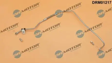 Трубка турбокомпрессора ДВЗ (чорний метал) DR.MOTOR DRM01217