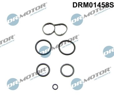 К-т прокладок масляного радiатора 6 елементiв DR.MOTOR DRM01458S