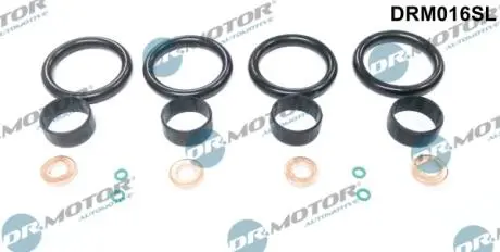 Набор колец под форсунку 1,4TDCI 4SZT. DR.MOTOR DRM016SL
