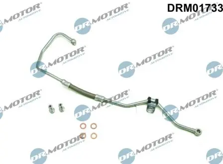 Трубка турбокомпрессора ДВЗ (чорний метал) DR.MOTOR DRM01733
