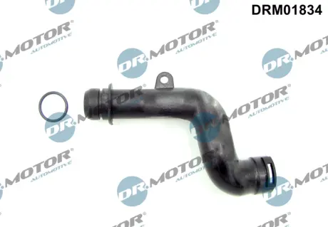 Шланг вентиляції пластиковий з фітингами DR.MOTOR DRM01834