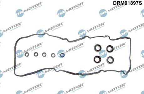 Прокладка клапанної кришки, к-т 10 елементiв DR.MOTOR DRM01897S