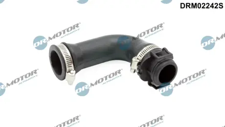 Шланг вентиляції пластиковий з фітингами DR.MOTOR DRM02242S