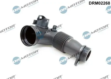 Шланг вентиляції пластиковий з фітингами DR.MOTOR DRM02268