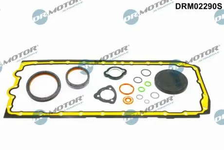 Комплект прокладок з різних матеріалів DR.MOTOR DRM02290S