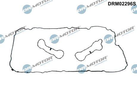 К-т прокладок клапанної кришки 3 елементи, для цилiндрiв 1-4 DR.MOTOR DRM02296S