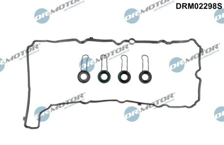 К-т прокладок клапанної кришки 5 елементiв DR.MOTOR DRM02298S