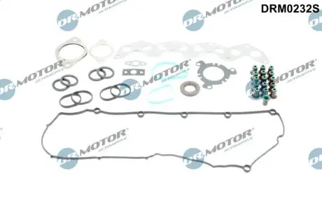Комплект прокладок з різних матеріалів DR.MOTOR DRM0232S