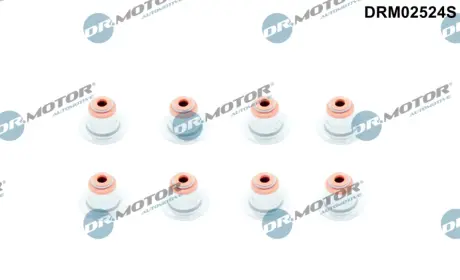 Сальники клапанiв к-т 8 шт DR.MOTOR DRM02524S