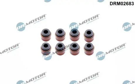 Сальники клапанiв, 8 шт. DR.MOTOR DRM02683