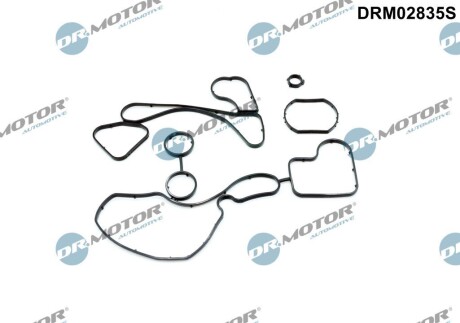 К-т прокладок масляного радiатора 4 елементи DR.MOTOR DRM02835S