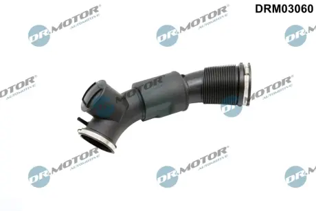 Шланг вентиляции пластиковый с фитингами. DR.MOTOR DRM03060