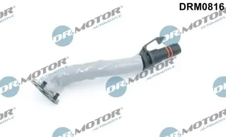Трубка турбокомпрессора ДВЗ (чорний метал) DR.MOTOR DRM0816