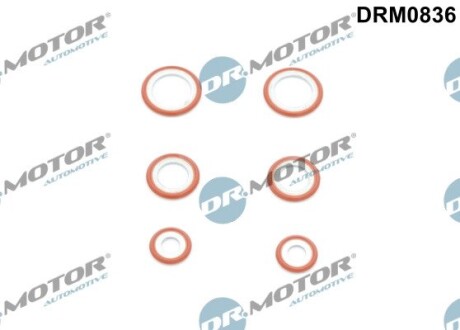 Кільце гумове DR.MOTOR DRM0836 (фото 1)