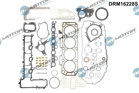 Комплект прокладок двигуна 59 елементiв DR.MOTOR DRM16228S (фото 1)