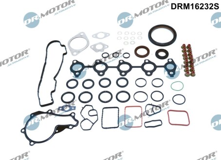 Прокладки двигуна к-т 57 елементiв DR.MOTOR DRM16232S