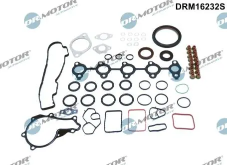 Прокладки двигуна к-т 57 елементiв DR.MOTOR DRM16232S