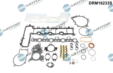 Комплект прокладок з різних матеріалів DR.MOTOR DRM16233S