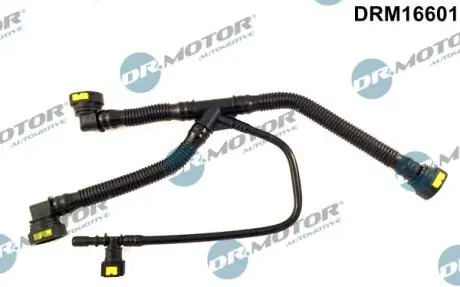 Топливная трубка CITROEN, PEUGEOT 1.6 16V Шланг, вентиляция картера DR.MOTOR DRM16601