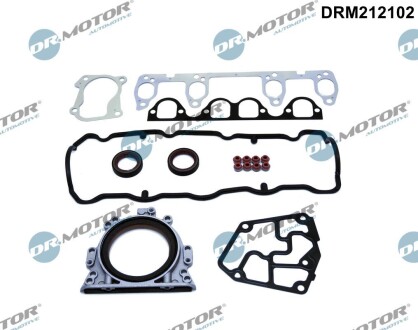 Комплект прокладок двигуна 16 елементiв DR.MOTOR DRM212102