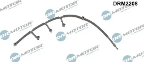 Трубка перелива топлива DR.MOTOR DRM2208