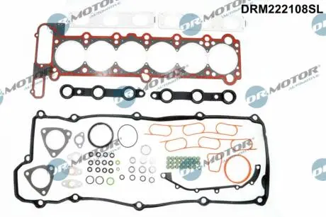 Комплект прокладок двигуна 71 елемент DR.MOTOR DRM222108SL