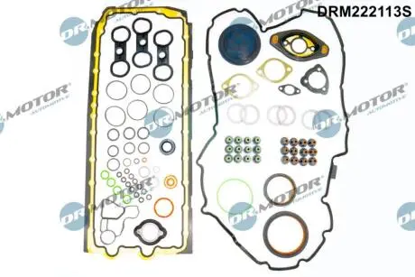 Комплект прокладок з різних матеріалів DR.MOTOR DRM222113S