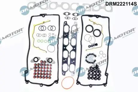 Комплект прокладок з різних матеріалів DR.MOTOR DRM222114S
