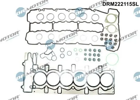 Комплект прокладок двигуна 21 елемент DR.MOTOR DRM222115SL