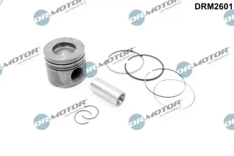Поршень з поршневими кiльцями DR.MOTOR DRM2601