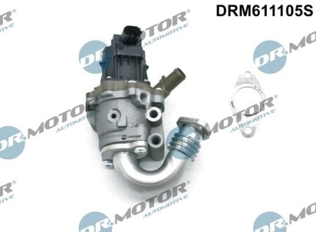 Клапан рециркуляцiї з трубопроводом DR.MOTOR DRM611105S