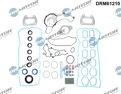 Комплект прокладок з різних матеріалів DR.MOTOR DRM61210