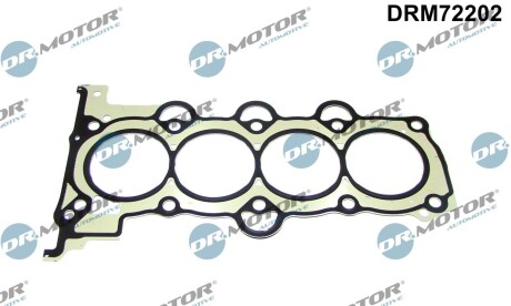 Прокладка пiд головку Hyundai Accent/ I30 1.4-1.6 07- DR.MOTOR DRM72202 (фото 1)