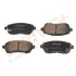 KLOCKI HAM. PRZУD FORD FIESTA 1.4-1.6TDCI 08- Drive+ DP1010101070 (фото 4)