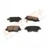 Колодки гальмівні (задні) Kia Ceed II/Rio III/Hyundai Accent/i20/i30/i40 10- (Akebono) Q+ Drive+ DP1010101127 (фото 2)