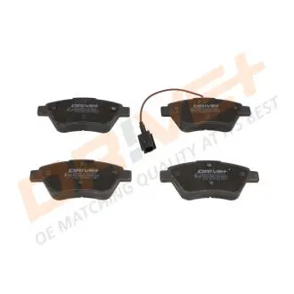 KLOCKI HAM. PRZУD FIAT IDEA 1.2-1.4 03- Drive+ DP1010101141