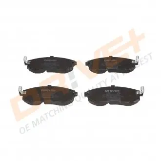 Колодки гальмівні (передні) Nissan Juke 10-/ Pulsar 13-/ Tiida 04-13 Drive+ DP1010101224