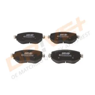 KLOCKI HAM. RENAULT MEGANE 15- PRZУD Drive+ DP1010101233