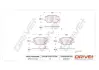 KLOCKI HAM. FIAT 500X 14-, JEEP RENEGADE 14- PRZУD Drive+ DP1010101246 (фото 1)