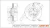 TARCZA HAM. PRZУD AUDI A6 4.2 QUATTRO 04- 347X30 Drive+ DP1010111671 (фото 1)