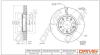 TARCZA HAM. ALFA ROMEO GIULIETTA 10- 281X26 PRZУD Drive+ DP1010111739 (фото 1)