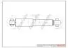 Амортизатор (задній) Citroen C2/C3 03-11 Drive+ DP1610100004 (фото 1)