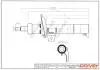 Амортизатор (передній) VW Caddy 03- (D 55) Drive+ DP1610100017 (фото 1)