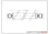 Амортизатор (задній) Fiat Ducato (18) 94- (ГАЗ) (1813G) Drive+ DP1610100095 (фото 1)