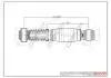 Амортизатор (задній) Citroen C4 06-13 Drive+ DP1610100146 (фото 1)