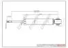 Амортизатор (задній) Ford Fiesta 01-08 Drive+ DP1610100148 (фото 1)