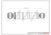 Амортизатор (задній) Renault Master 2.3dci 10- (FWD) Drive+ DP1610.10.0183 (фото 1)