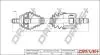 Піввісь VW Caddy/Golf/Passat/Touran 1.6/2.0 03- (R) (26x36x884) Drive+ DP2110100040 (фото 1)